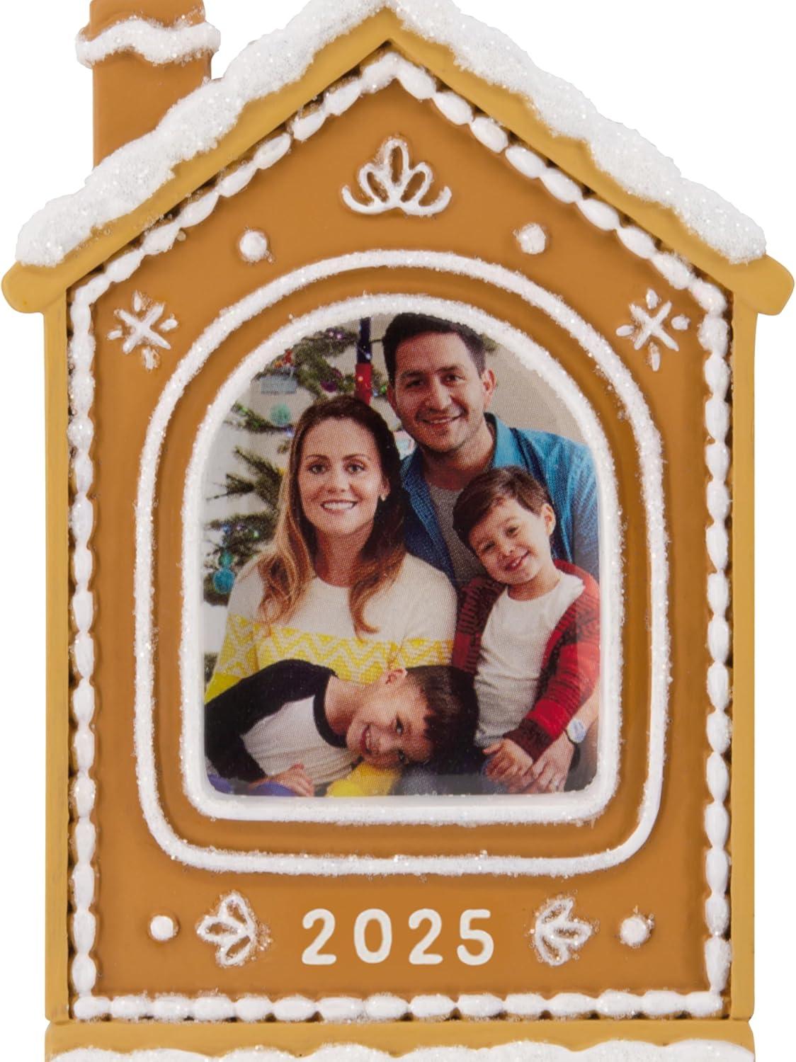 image:imageHallmark Gingerbread House 2025 Photo Frame Christmas Ornament