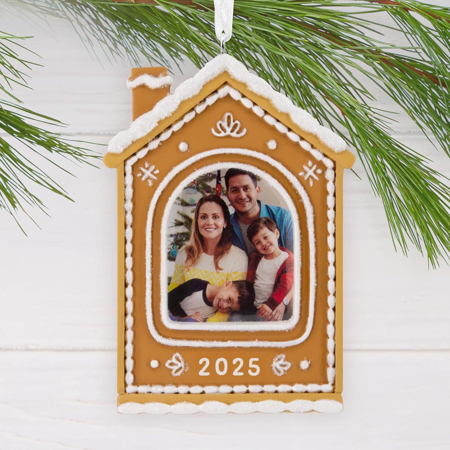 image:imageHallmark Gingerbread House 2025 Photo Frame Christmas Ornament