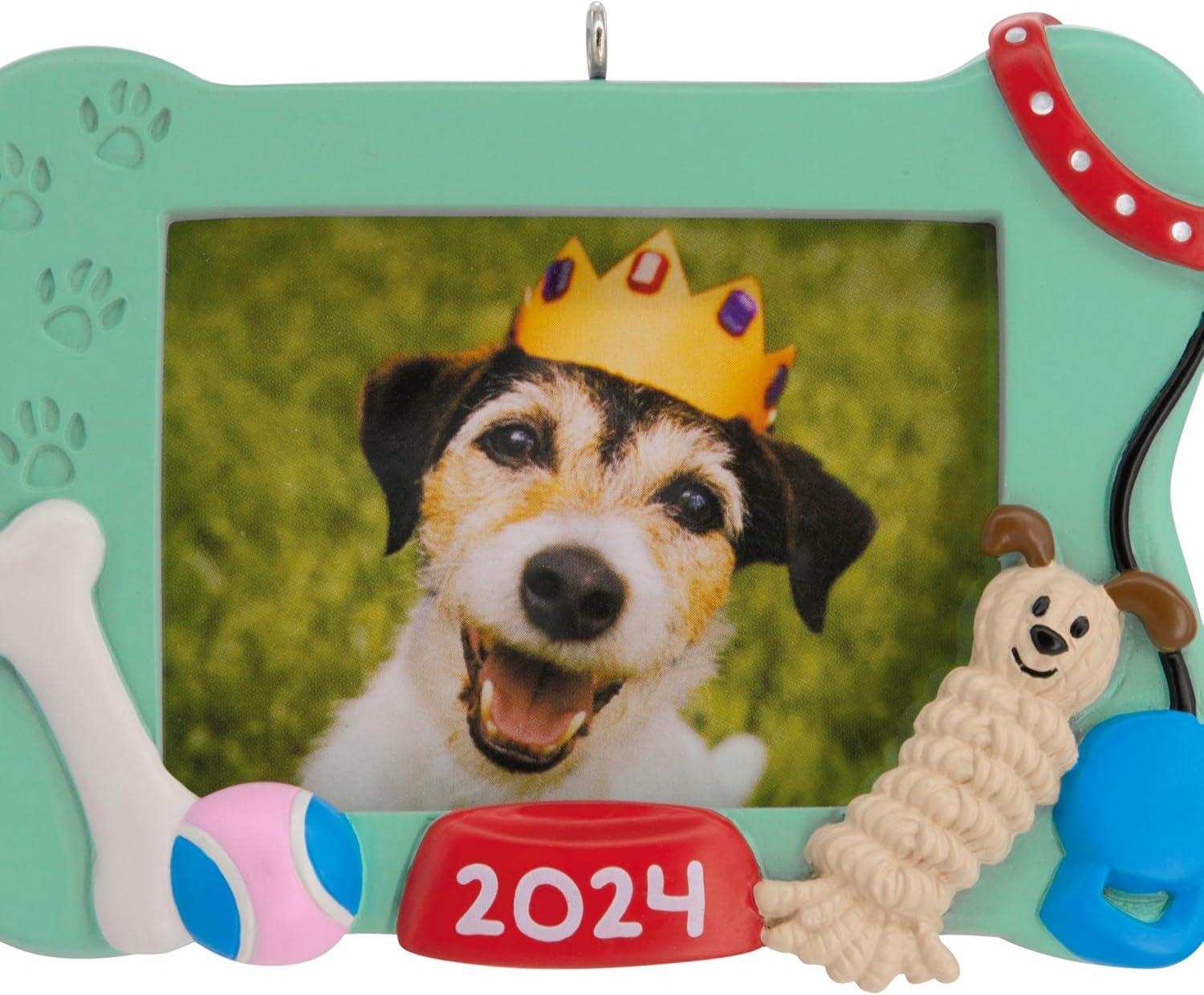 image:imageHallmark Goldendoodle Christmas OrnamentDog Photo Holder