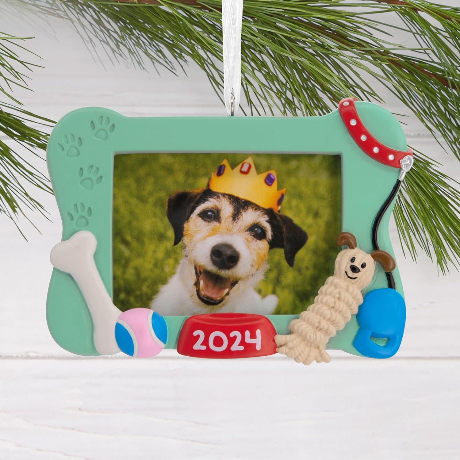 image:imageHallmark Goldendoodle Christmas OrnamentDog Photo Holder
