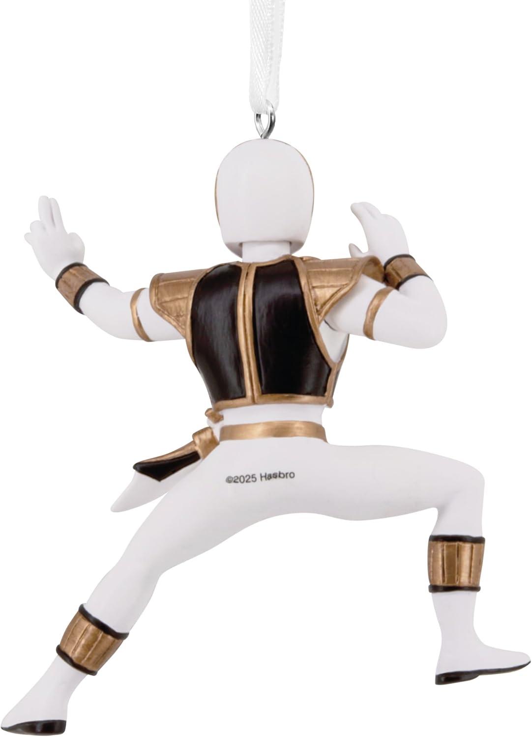 image:imageHallmark Hasbro Power Rangers White Ranger Christmas Ornament Gifts for Kids