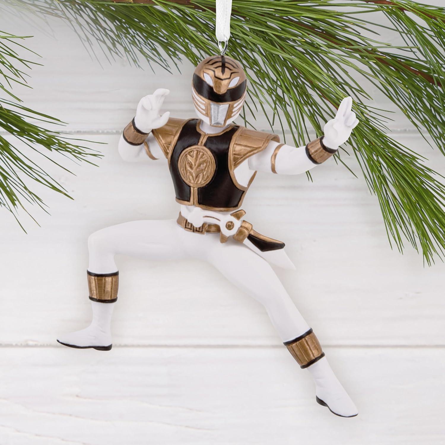 image:imageHallmark Hasbro Power Rangers White Ranger Christmas Ornament Gifts for Kids