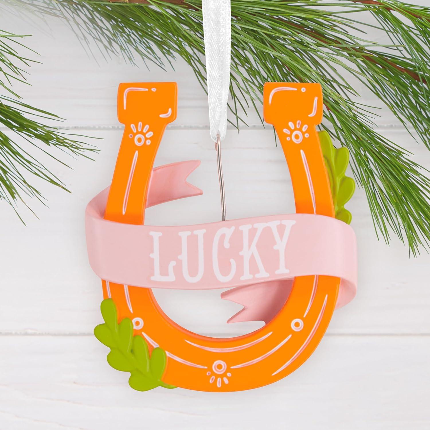 image:imageHallmark Lucky Horseshoe Christmas Ornament Gifts for Friends and Family