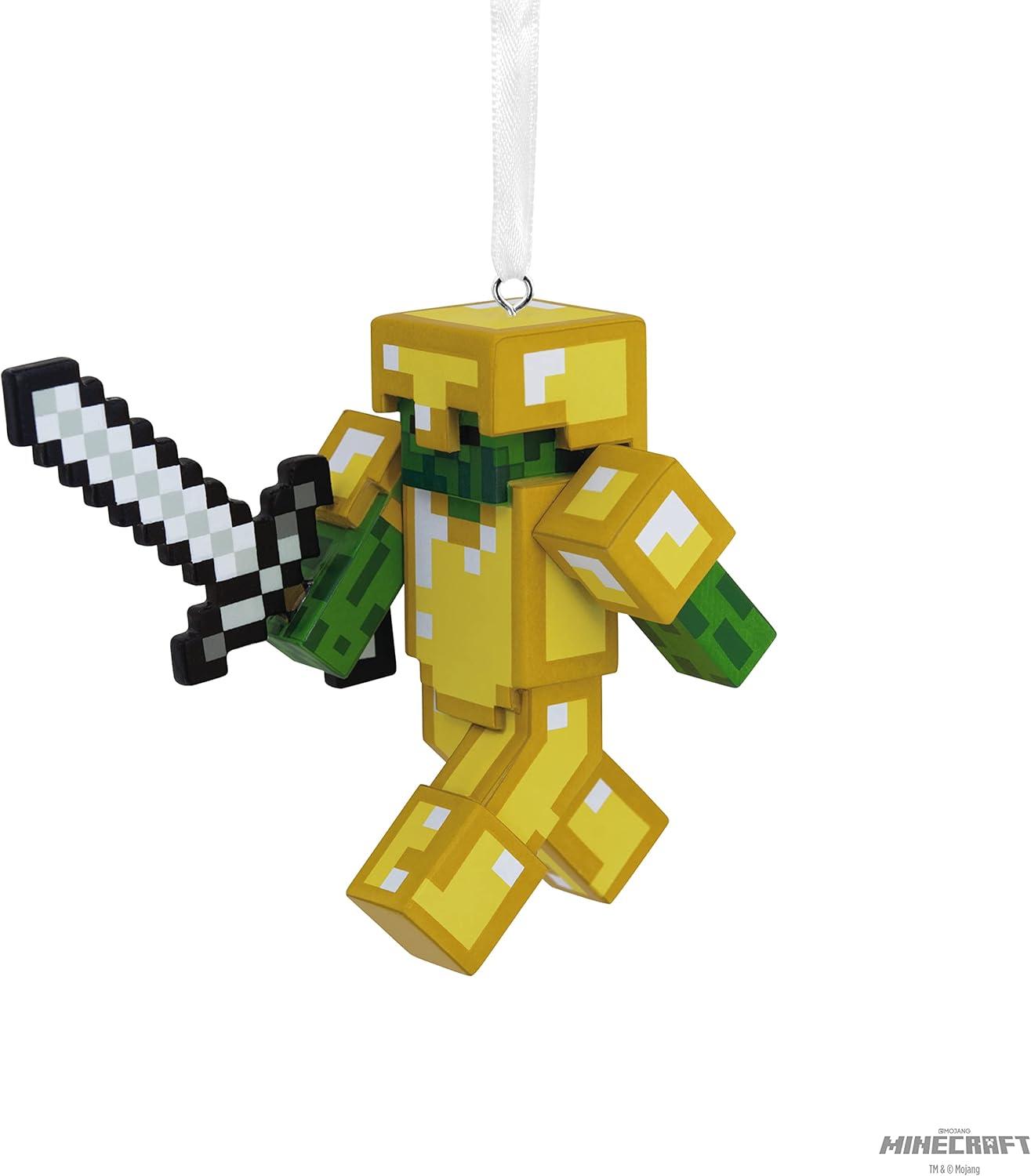 image:imageHallmark Minecraft Zombie Christmas Ornament 148 x 305 x 129 inchesZombie with Sword