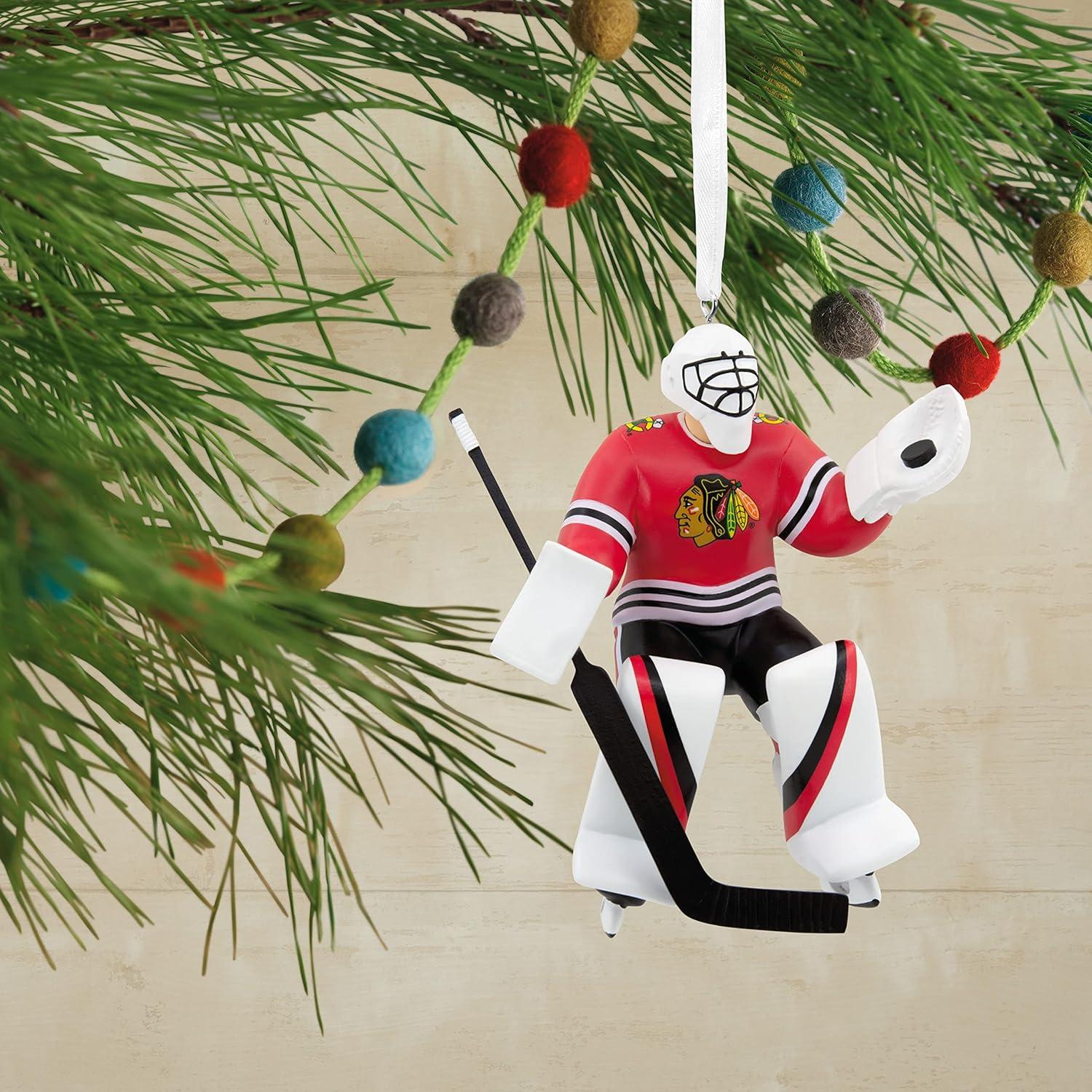 image:imageHallmark NHL Colorado Avalanche Goalie Christmas Ornament 0001OSL1747Blackhawks