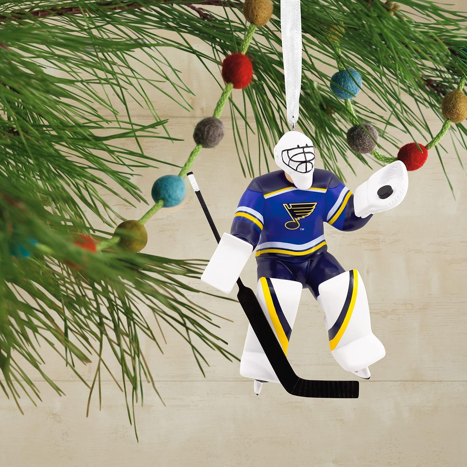 image:imageHallmark NHL Colorado Avalanche Goalie Christmas Ornament 0001OSL1747Blues