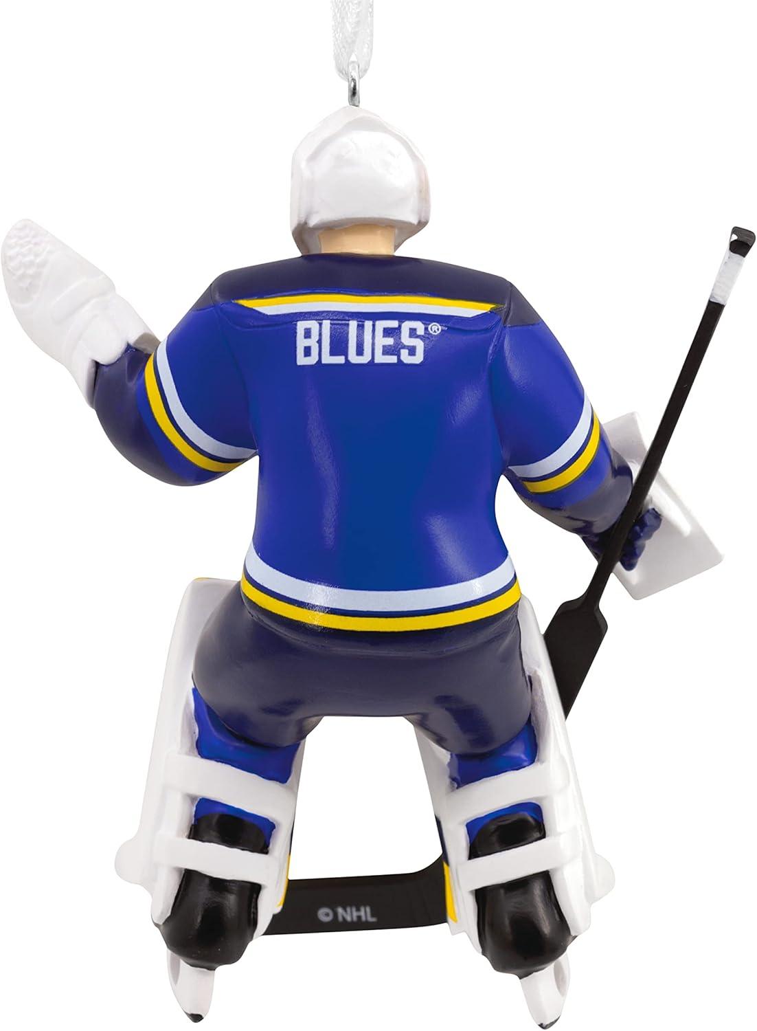 image:imageHallmark NHL Colorado Avalanche Goalie Christmas Ornament 0001OSL1747Blues