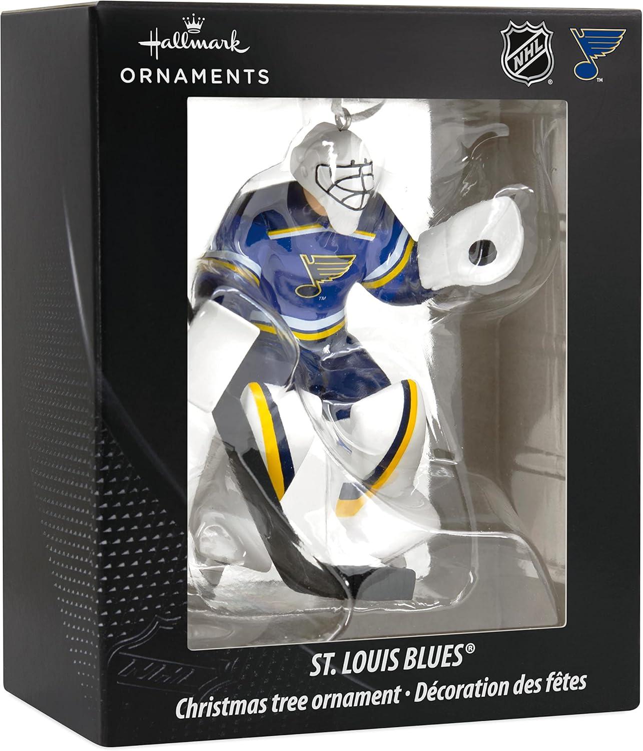 image:imageHallmark NHL Colorado Avalanche Goalie Christmas Ornament 0001OSL1747Blues