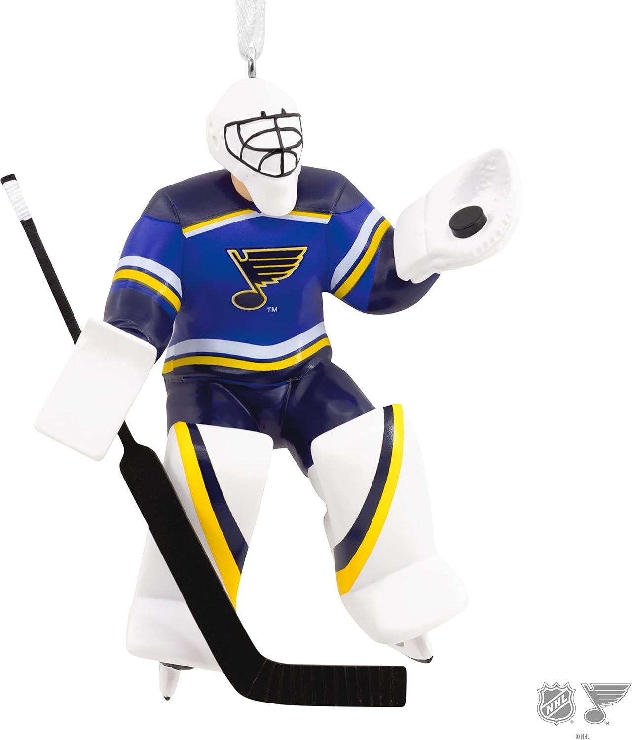 image:imageHallmark NHL Colorado Avalanche Goalie Christmas Ornament 0001OSL1747Blues