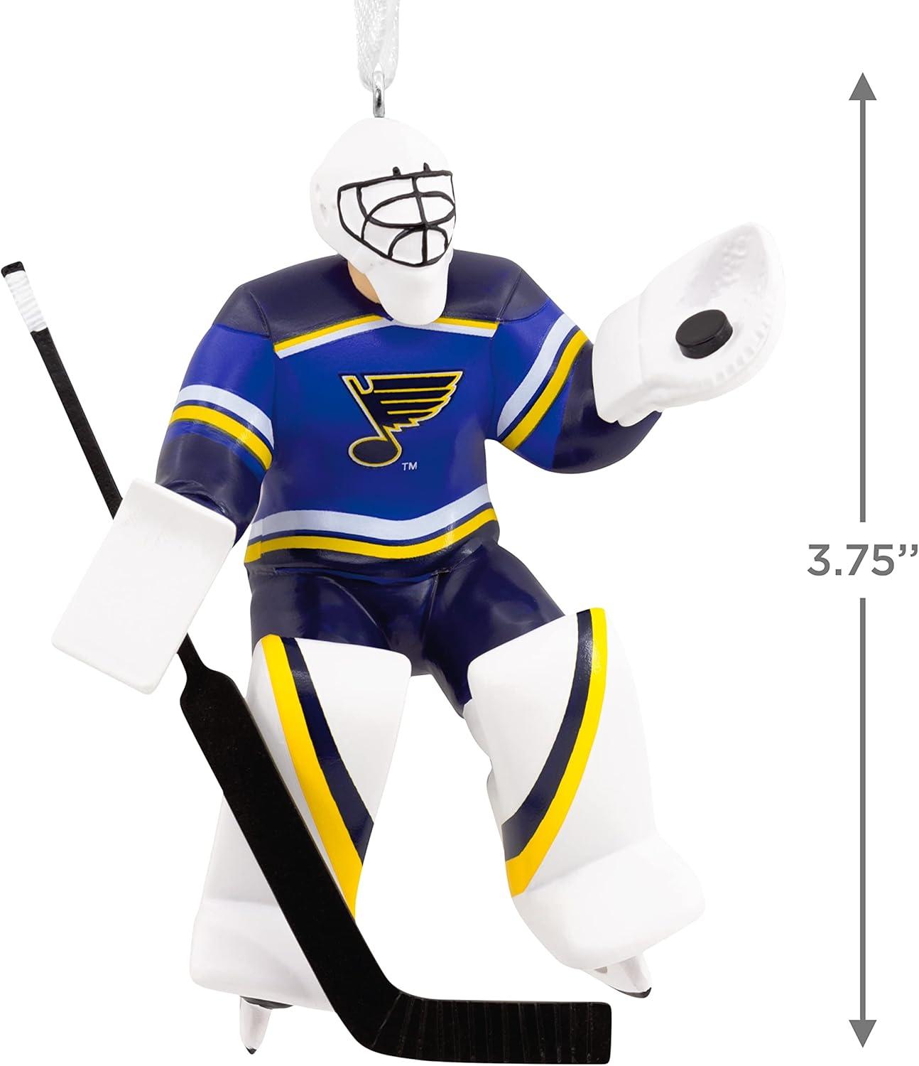 image:imageHallmark NHL Colorado Avalanche Goalie Christmas Ornament 0001OSL1747Blues