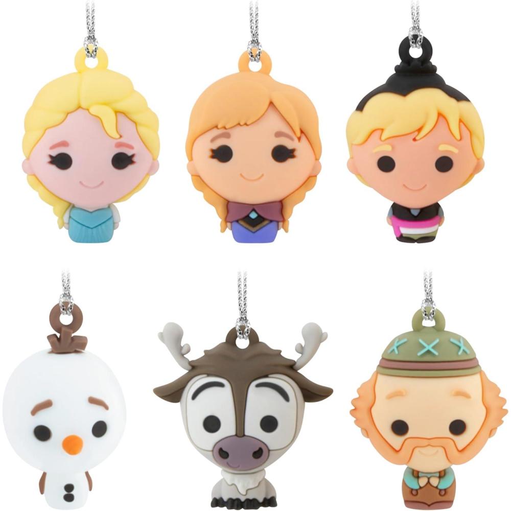 image:imageHallmark Disney Frozen Mini Christmas Ornaments Shatterproof Set of 6 Gifts for Disney Fans