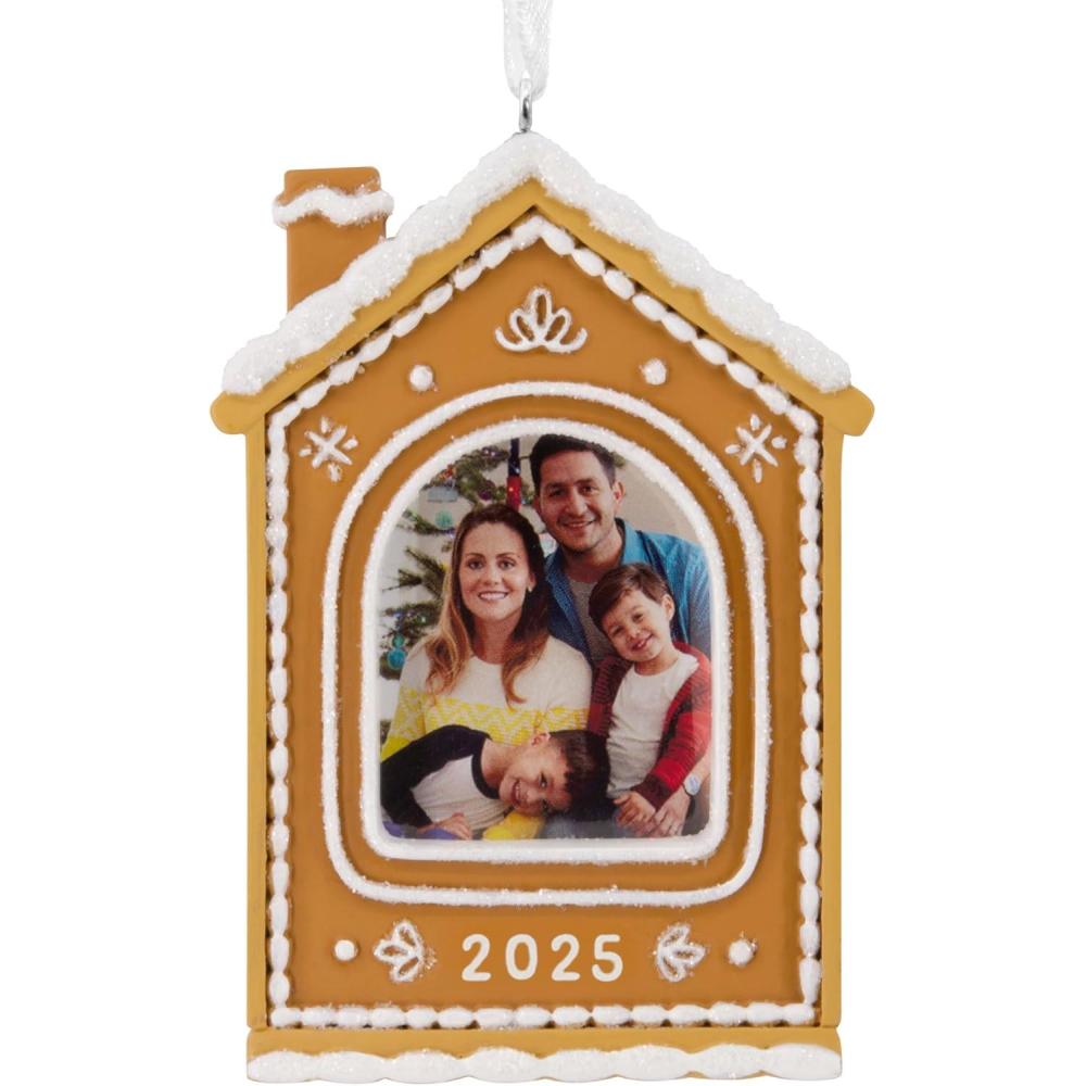 image:imageHallmark Gingerbread House 2025 Photo Frame Christmas Ornament