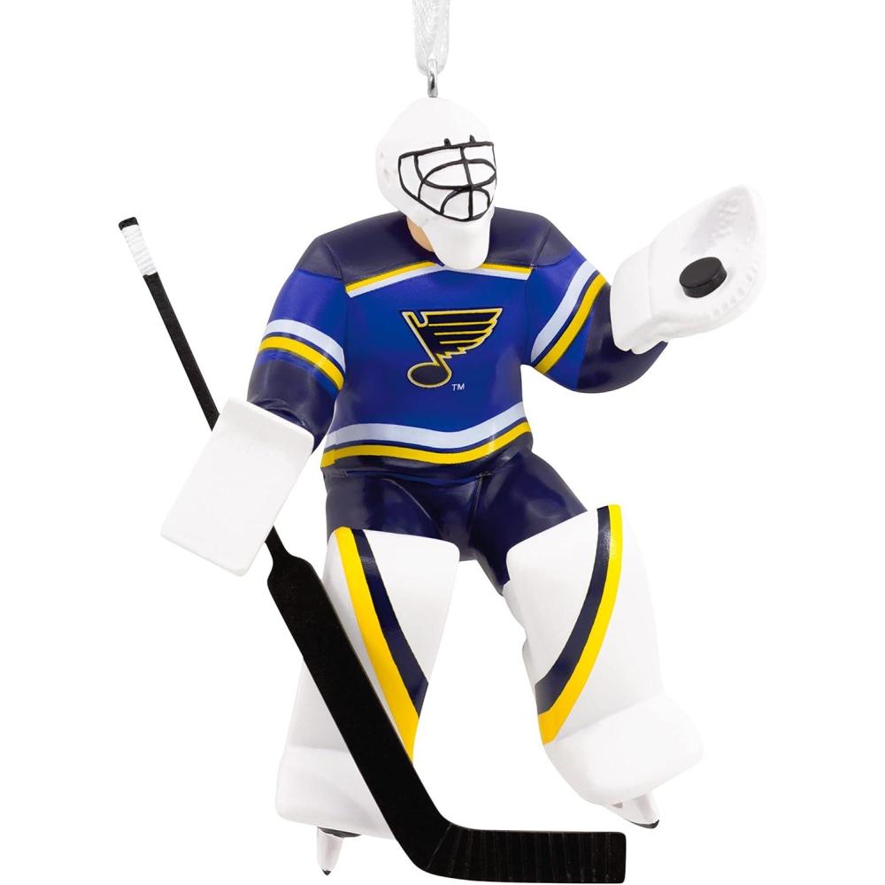 image:imageHallmark NHL Colorado Avalanche Goalie Christmas Ornament 0001OSL1747Blues