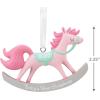Hallmark Baby Girl’s First Christmas Rocking Horse 2025 Christmas Ornament, New Baby Gifts