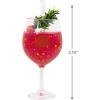 Hallmark Bourbon Legend Lowball Glass Christmas Ornament(Traditional)