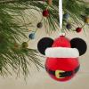 Hallmark Disney Frozen Elsa The Snow Queen Christmas Ornament(Mickey Icon With Santa Hat)