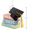 Hallmark Graduation Cap and Books Class of 2025 Christmas Ornament, Graduation Gifts
