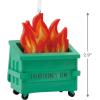 Hallmark Holiday Hedgehog Resin Christmas Ornament (0001HGO3077)(Dumpster Fire)