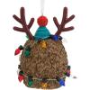Hallmark Holiday Hedgehog Resin Christmas Ornament (0001HGO3077)(Hedgehog)