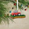 Hallmark Kicking Grass Lawn Mower Resin Christmas Ornament (0001HGO3054)