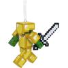 Hallmark Minecraft Zombie Christmas Ornament 1.48 x 3.05 x 1.29 inches(Zombie with Sword)