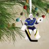 Hallmark NHL Colorado Avalanche Goalie Christmas Ornament, 0001OSL1747(Blues)