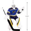 Hallmark NHL Colorado Avalanche Goalie Christmas Ornament, 0001OSL1747(Blues)