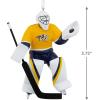 Hallmark NHL Colorado Avalanche Goalie Christmas Ornament, 0001OSL1747(Predators)
