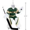 Hallmark NHL Colorado Avalanche Goalie Christmas Ornament, 0001OSL1747(Wild)