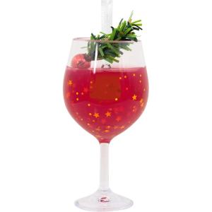 Hallmark Bourbon Legend Lowball Glass Christmas Ornament(Traditional)