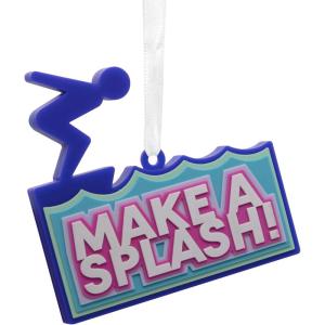 Hallmark How I Roll Bowling Christmas Ornament(Swimming)