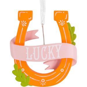 Hallmark Lucky Horseshoe Christmas Ornament, Gifts for Friends and Family