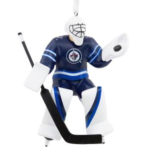 Hallmark NHL Colorado Avalanche Goalie Christmas Ornament, 0001OSL1747(Jets)