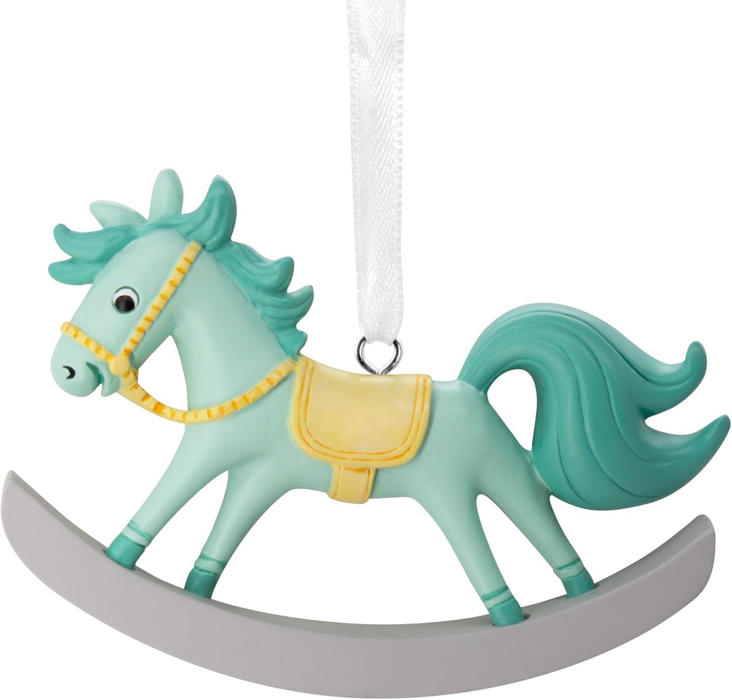image:imageHallmark Baby Boys First Christmas Rocking Horse 2025 Christmas Ornament New Baby Gifts