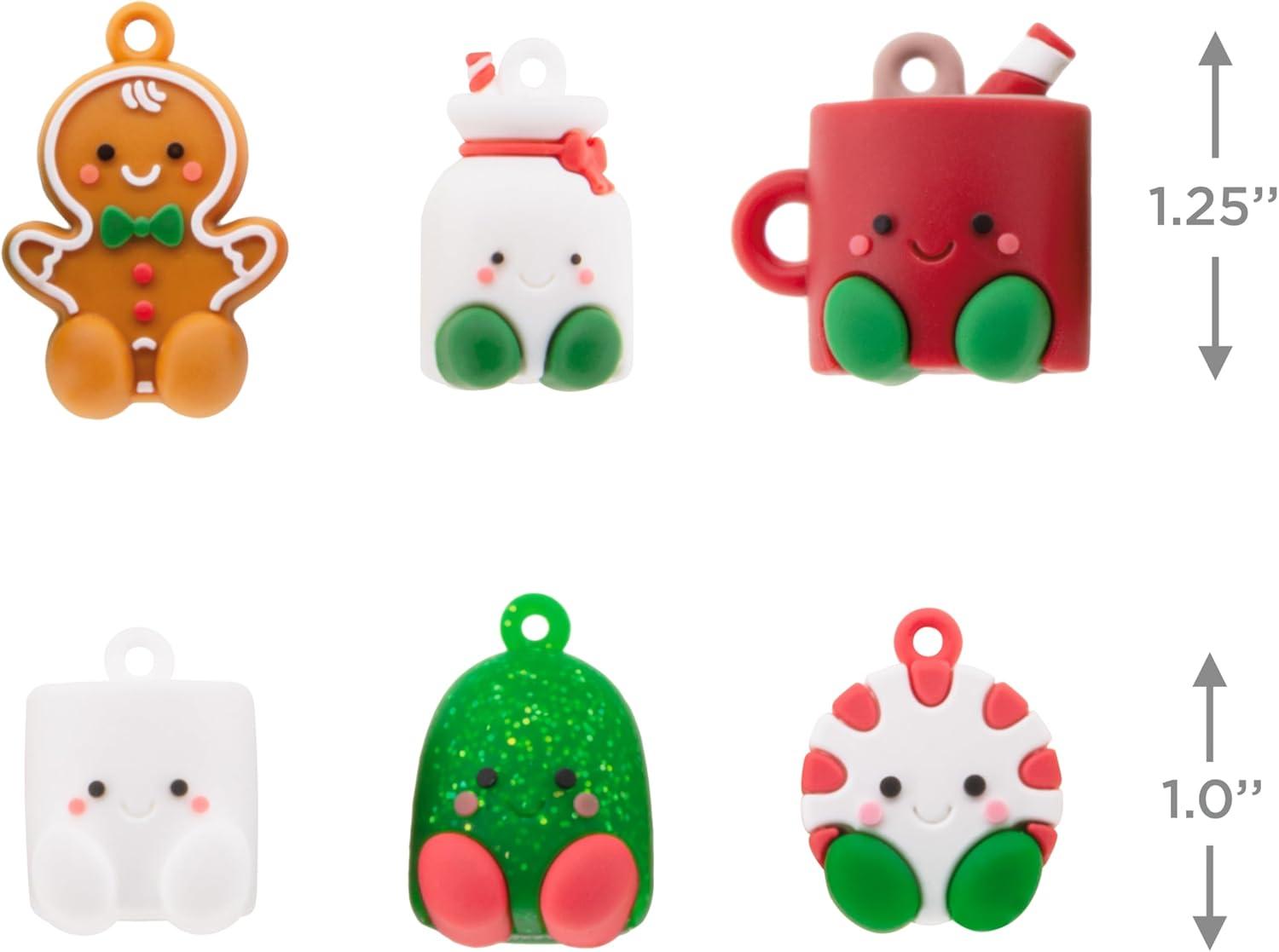 image:imageHallmark Better Together Holiday Mini Christmas Ornaments Shatterproof Set of 6 Food Gifts