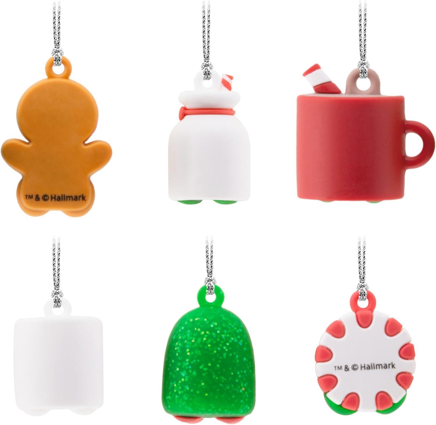 image:imageHallmark Better Together Holiday Mini Christmas Ornaments Shatterproof Set of 6 Food Gifts