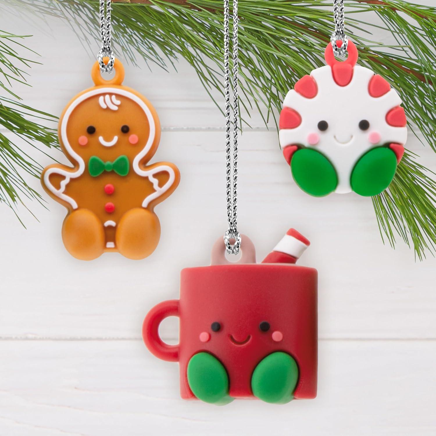 image:imageHallmark Better Together Holiday Mini Christmas Ornaments Shatterproof Set of 6 Food Gifts