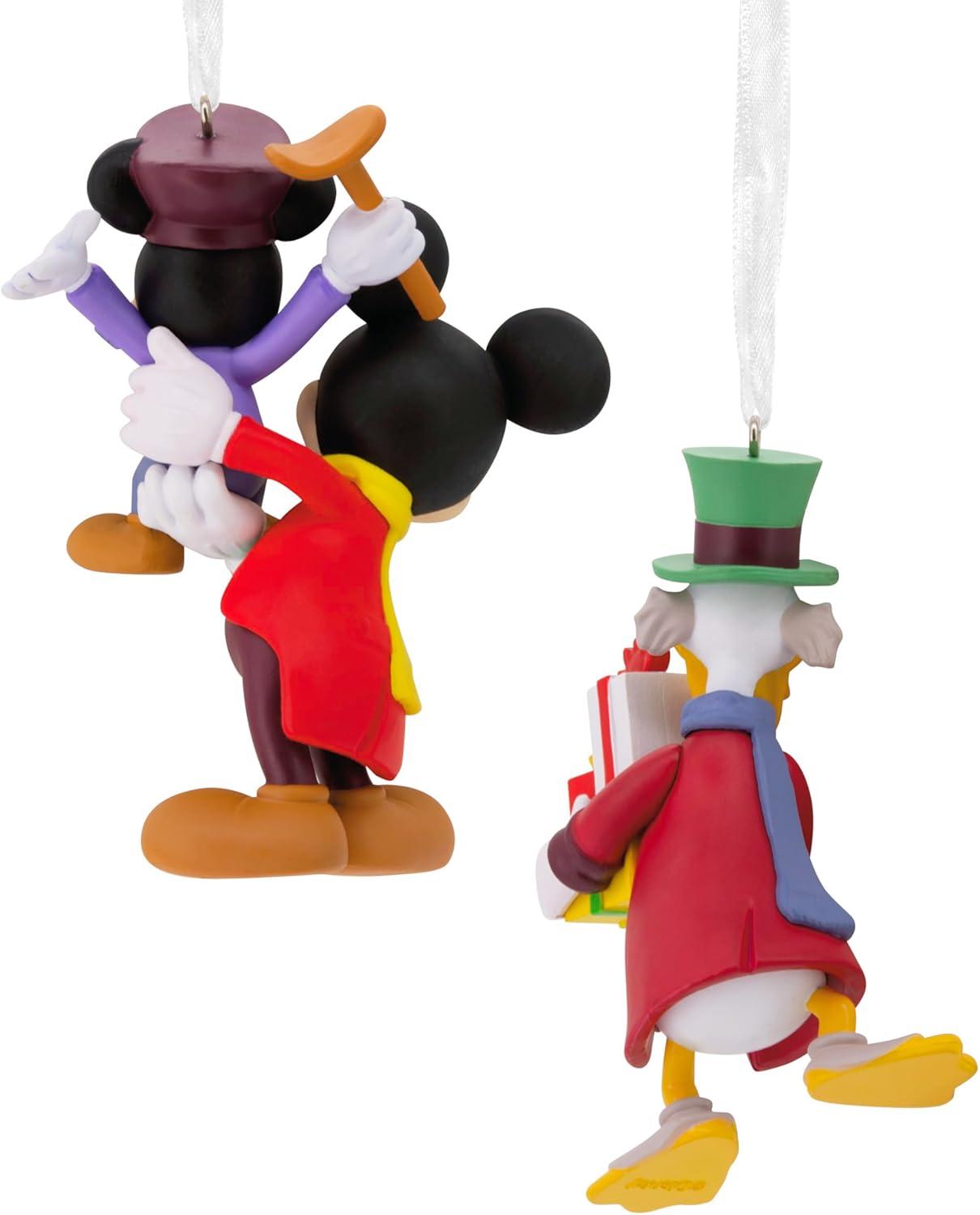 image:imageHallmark Disney Mickeys Christmas Carol Christmas Ornaments Set of 2Mickey Christmas Carol