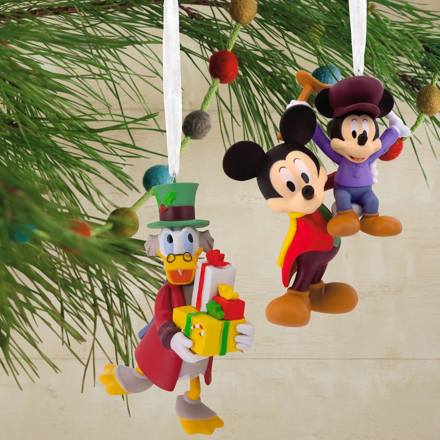 image:imageHallmark Disney Mickeys Christmas Carol Christmas Ornaments Set of 2Mickey Christmas Carol