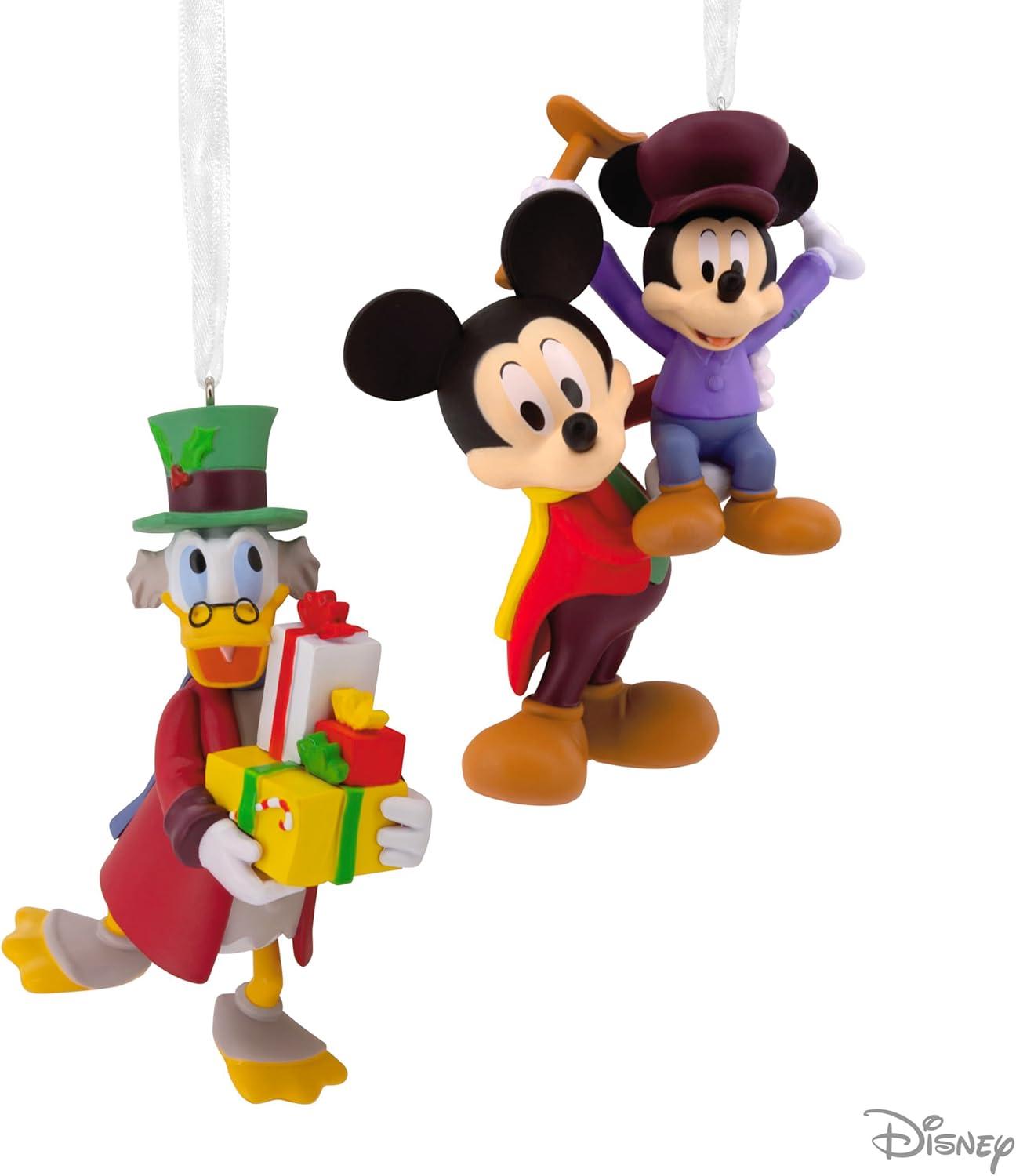 image:imageHallmark Disney Mickeys Christmas Carol Christmas Ornaments Set of 2Mickey Christmas Carol
