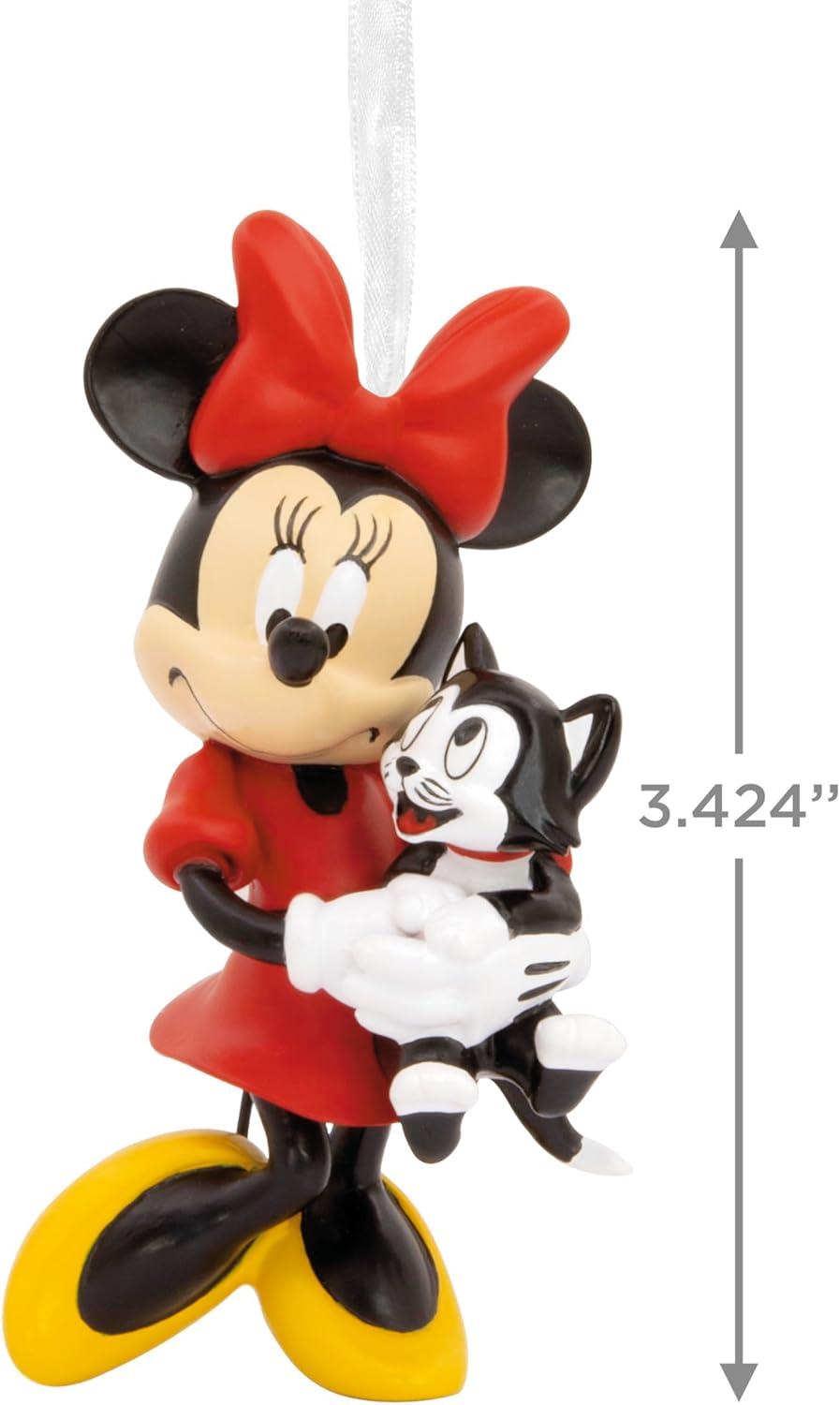 image:imageHallmark Disney Minnie Mouse Holding Kitten Christmas OrnamentMinnie Holding Kitten
