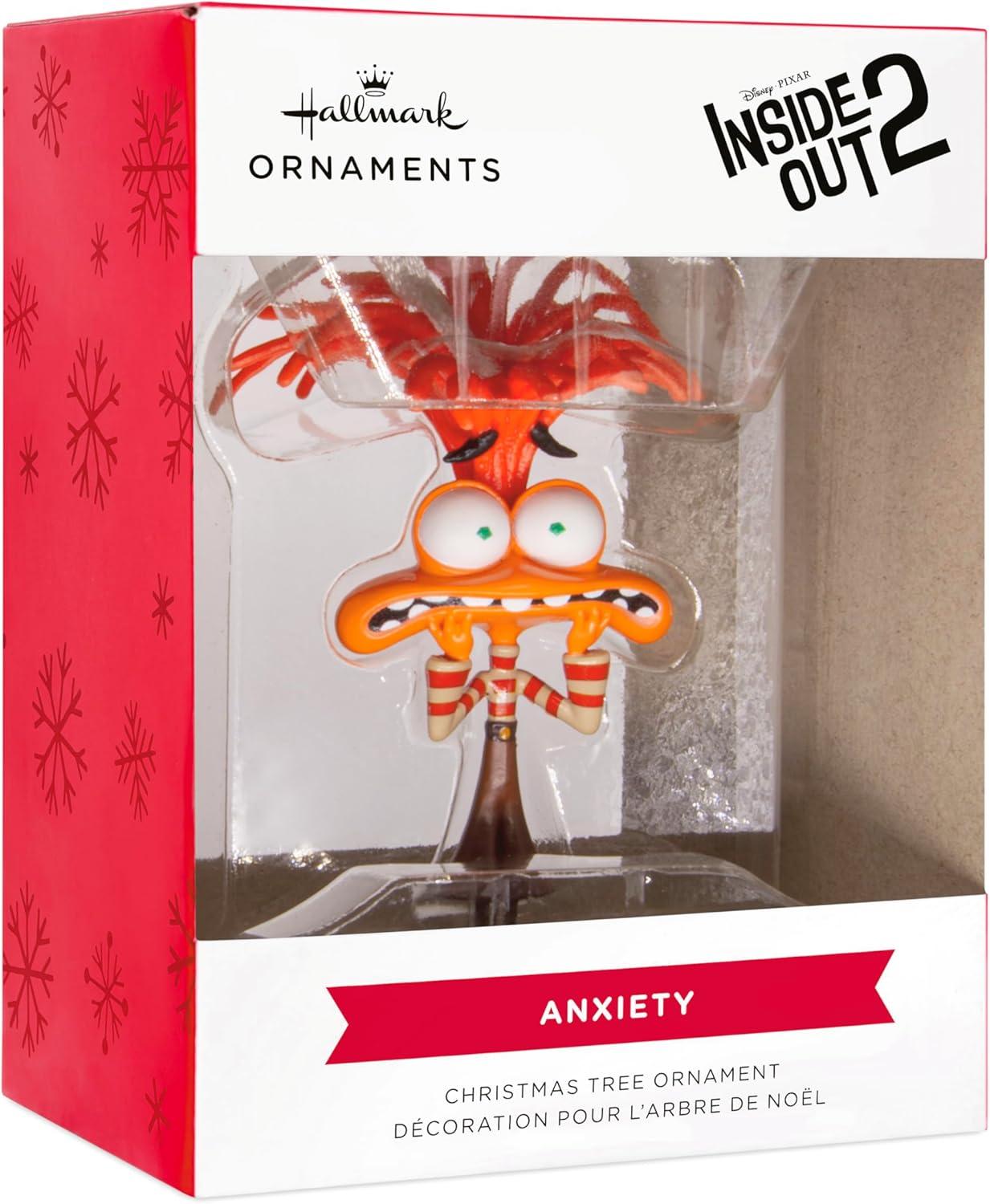 image:imageHallmark DisneyPixar Inside Out Anxiety Christmas Ornament Gifts for Disney Fans