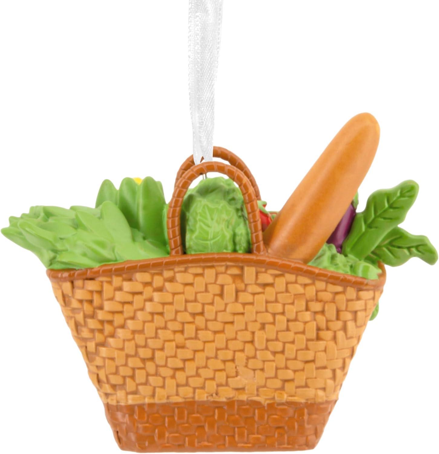 image:imageHallmark Farmers Market Basket Christmas Ornament Food Gifts