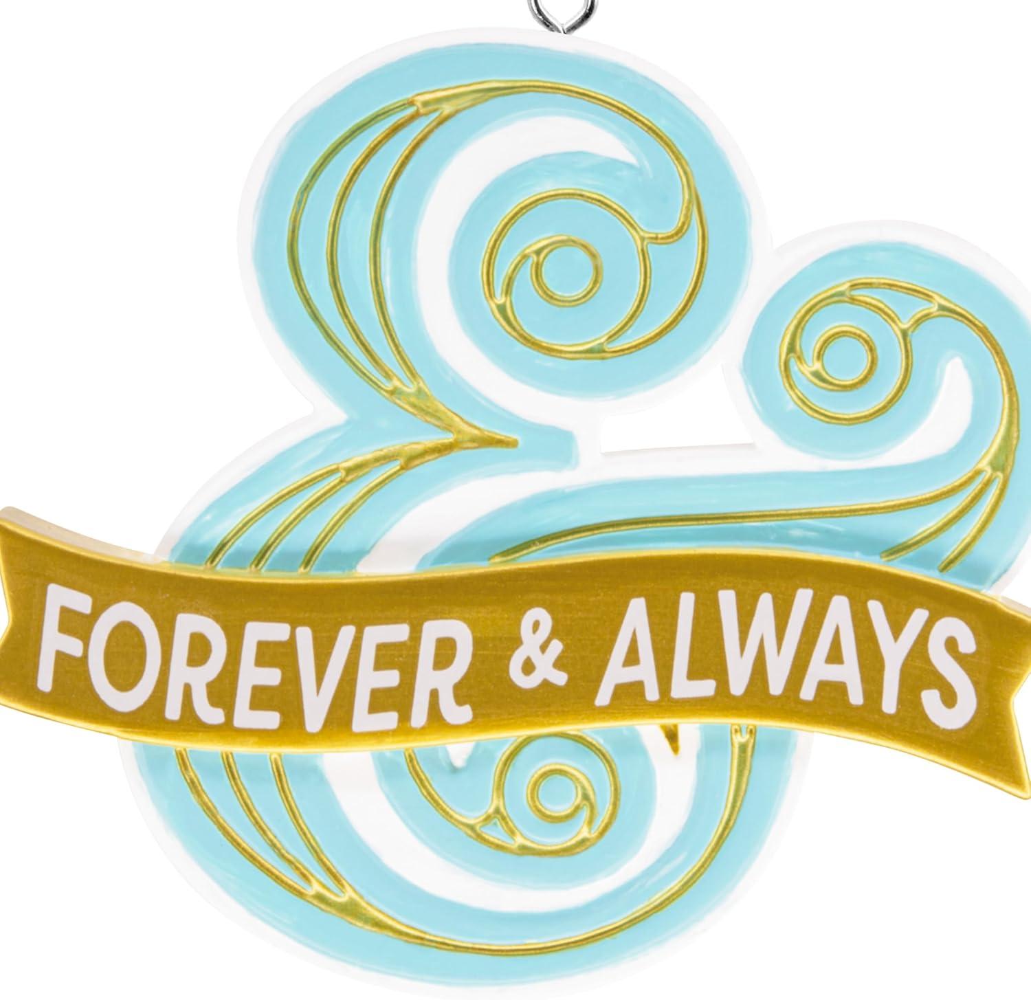image:imageHallmark Forever and Always Ampersand Christmas Ornament Love Gifts