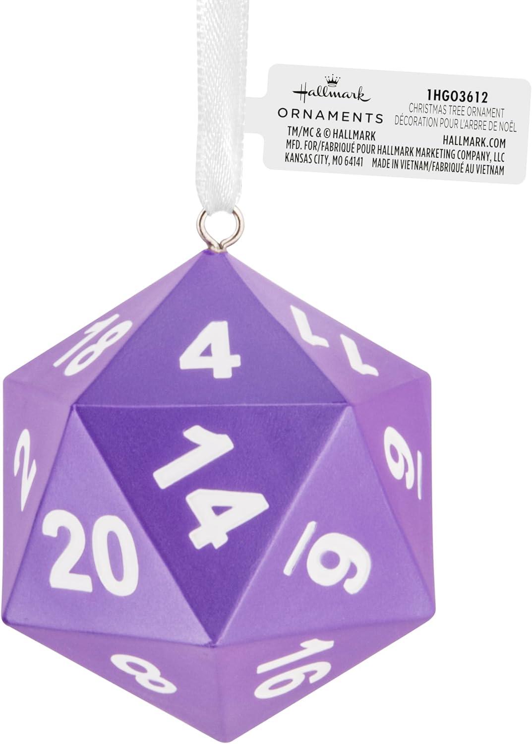 image:imageHallmark Gaming Dice Christmas Ornament Gifts for Friends and Family