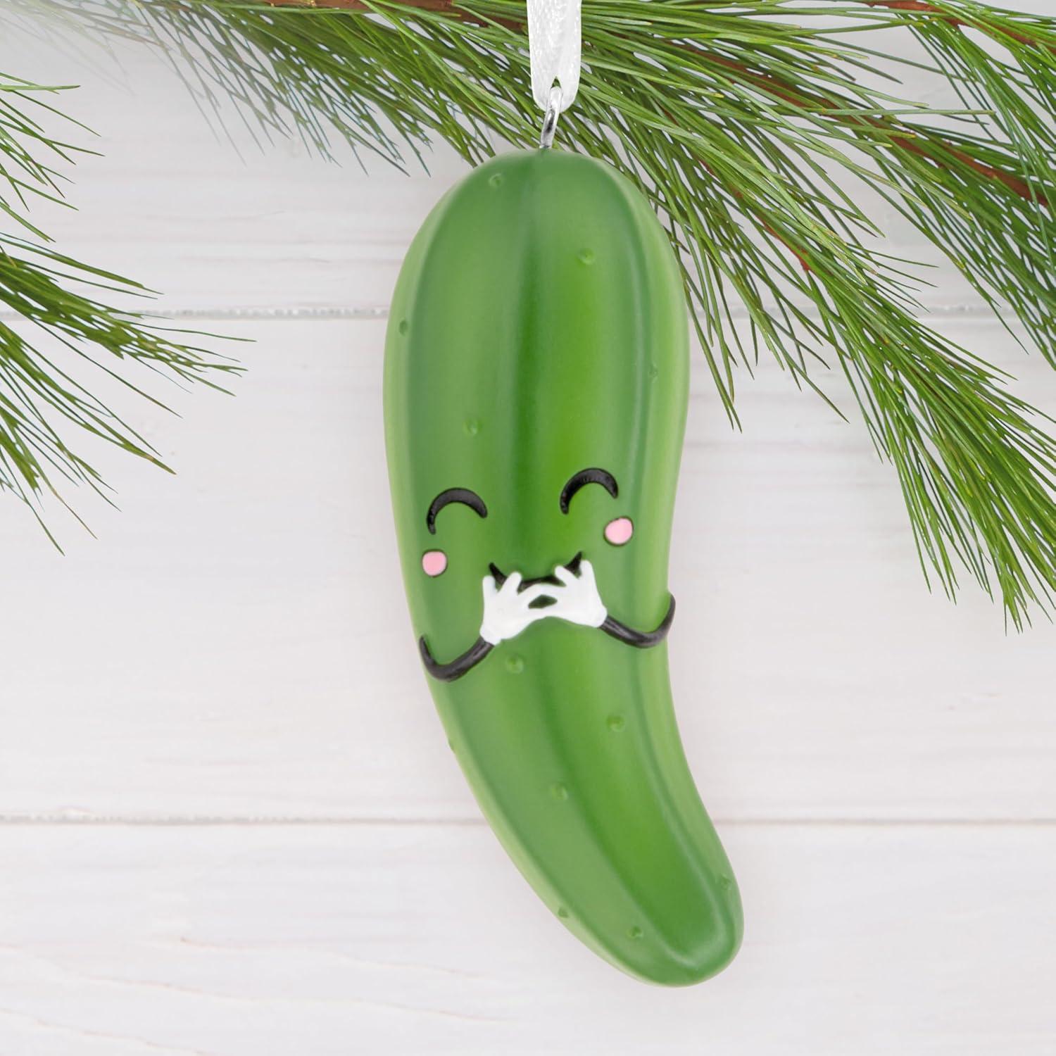 image:imageHallmark Happy Pickle Christmas Ornament Food Gifts