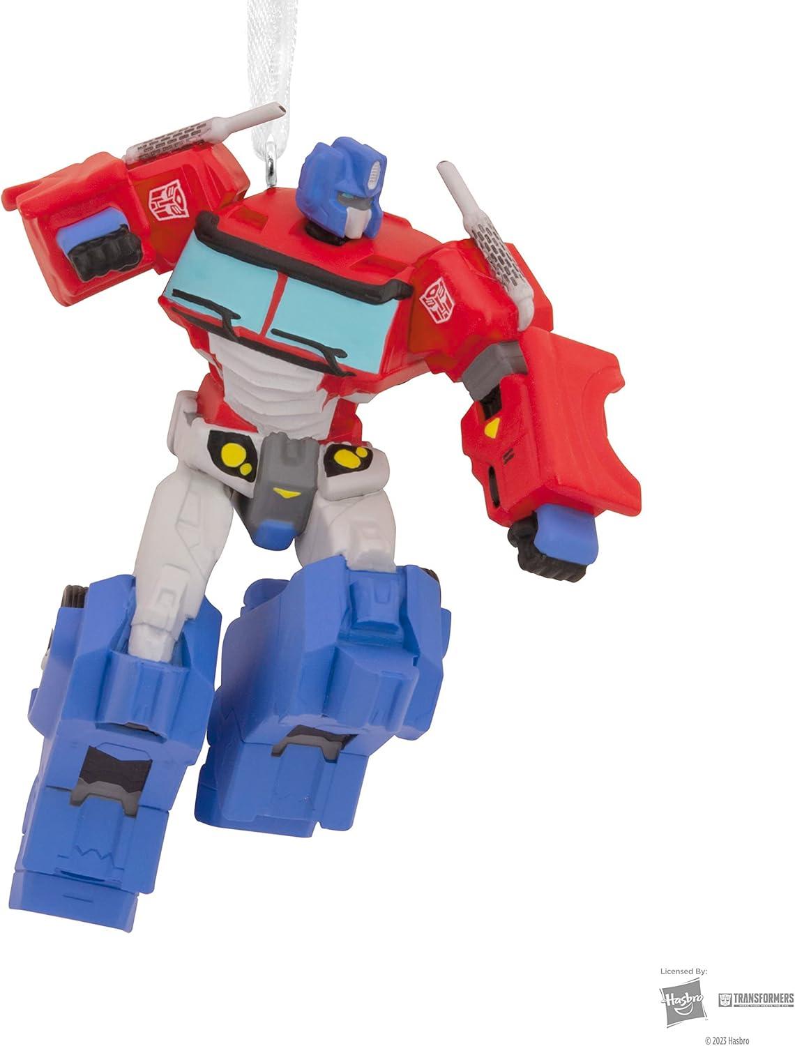 image:imageHallmark Hasbro Transformers Bumblebee Christmas OrnamentOptimus Prime 1