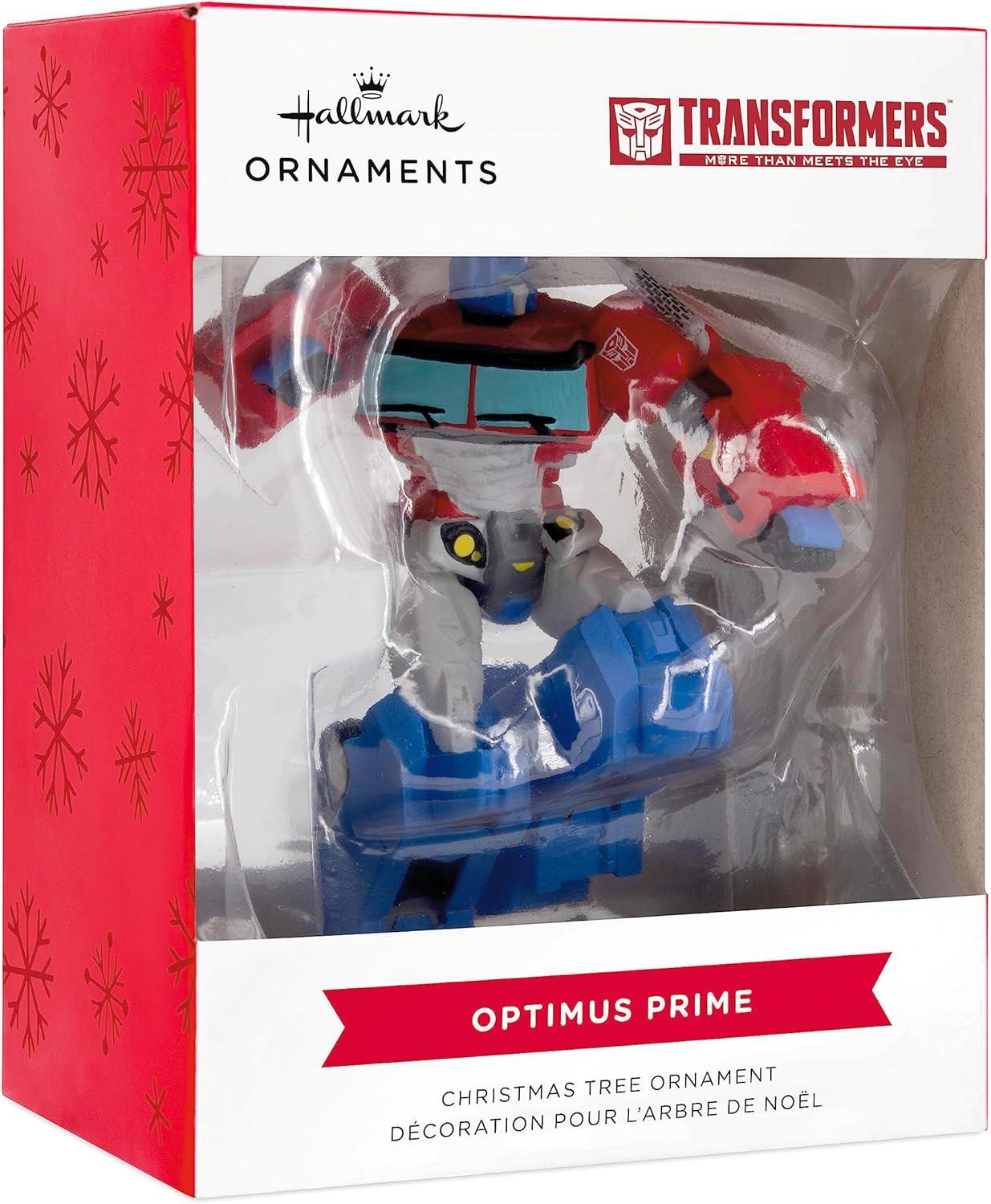 image:imageHallmark Hasbro Transformers Bumblebee Christmas OrnamentOptimus Prime 1