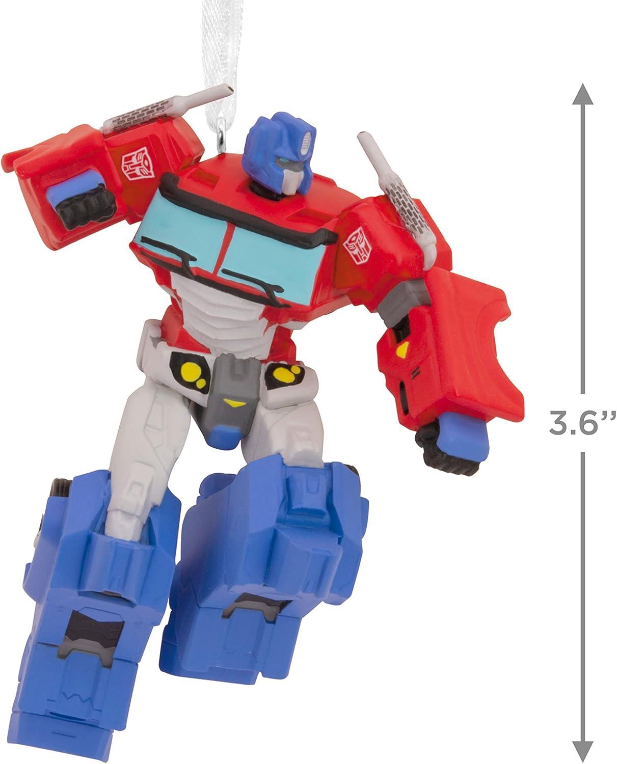 image:imageHallmark Hasbro Transformers Bumblebee Christmas OrnamentOptimus Prime 1