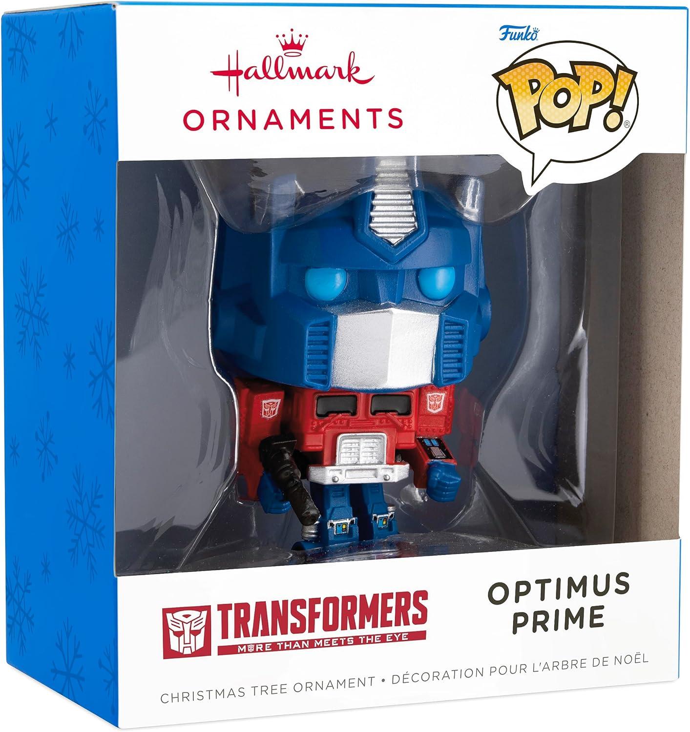 image:imageHallmark Hasbro Transformers Bumblebee Christmas OrnamentOptimus Prime Funko